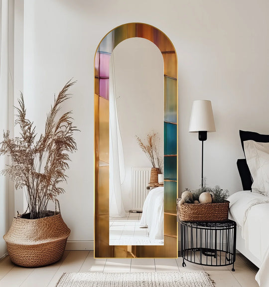 Multicolor Reflective - Full Lenght Floor Mirror - MyPhotoStation