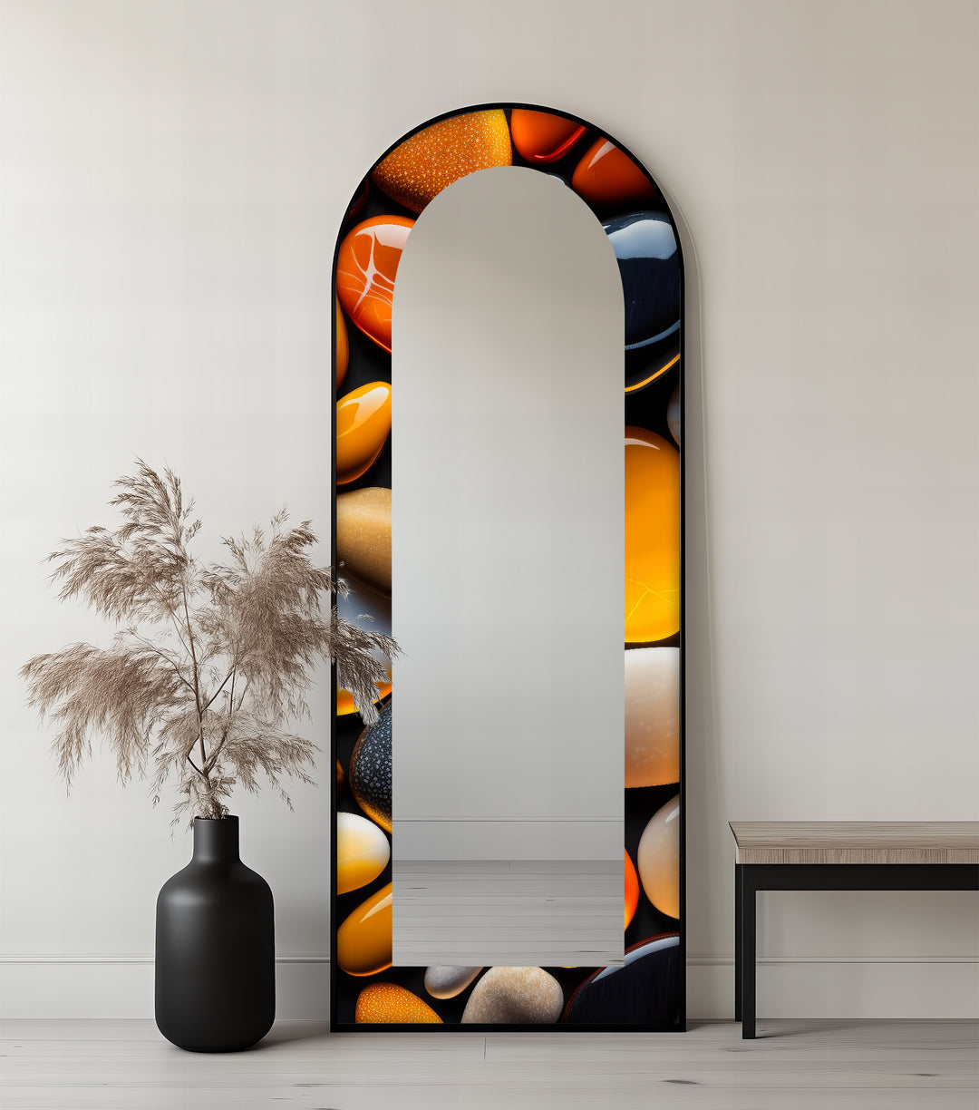 Zen & Spa Stones – Floor Mirror