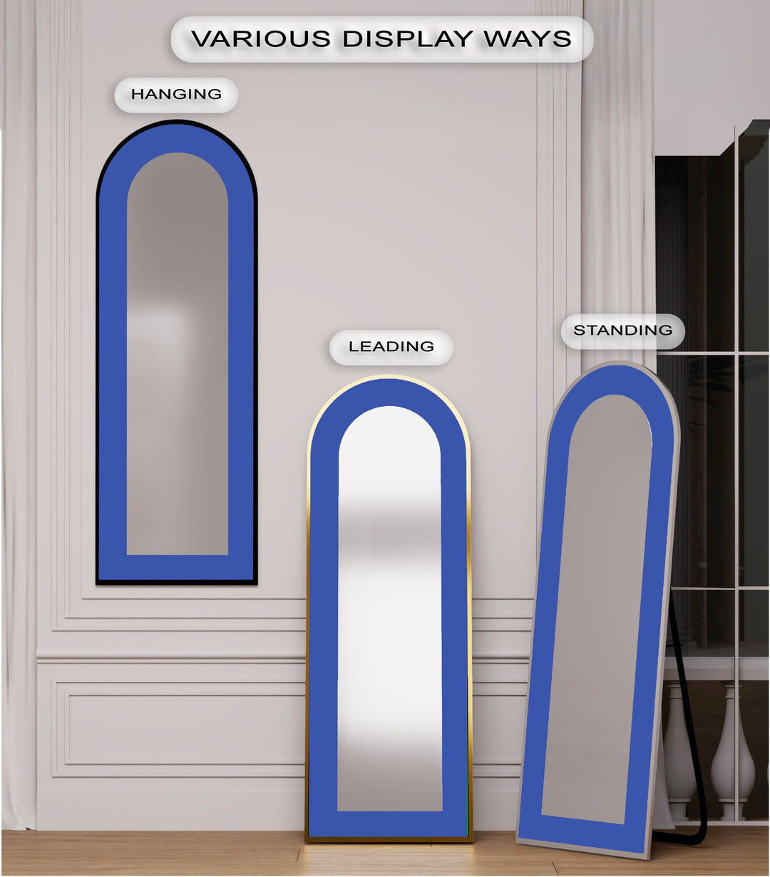 Bold Blue - Full Lenght Floor Mirror