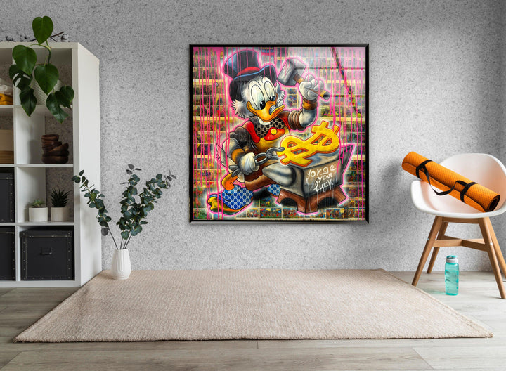 Forget Your Luck Glass Wall Art large glass photo prints, glass wall photos
