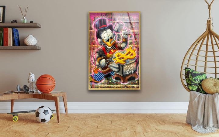 Forget Your Luck Glass Wall Art glass image printing, glass prints from photos
