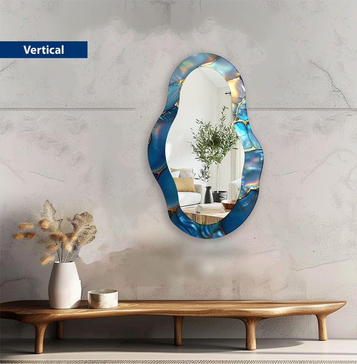 Stylish wall mirrors designed with sleek frames to elevate the aesthetic of any room
