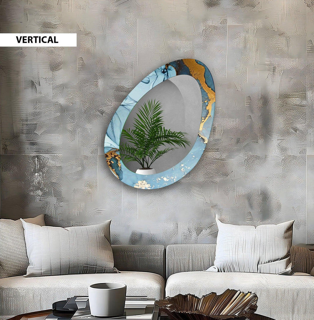Stylish wall mirrors with bold and sleek frames to elevate the decor of any room
