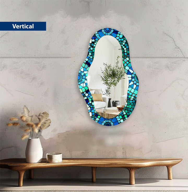 Wall mirrors featuring intricate designs to add depth and light to your living space
