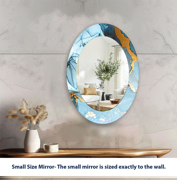 Mirror wall decor with bold designs that serve as a stunning focal point in any room
