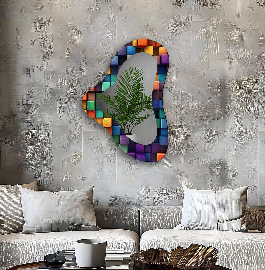 Stylish wall mirrors featuring sleek and modern frames for a sophisticated look
