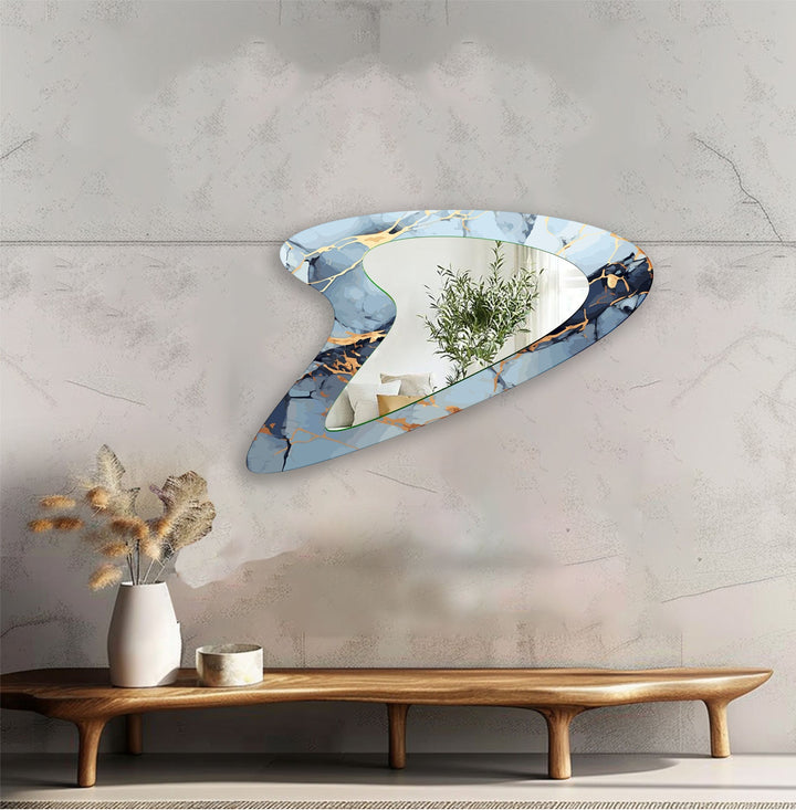 Stylish wall mirrors designed to reflect light and create depth in any room
