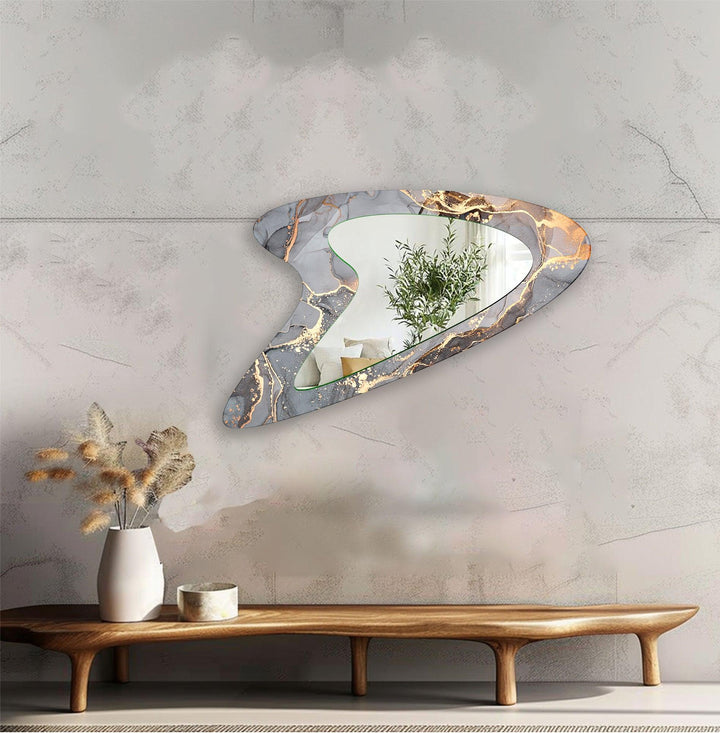 Stylish wall mirrors designed to reflect light and create depth in any room
