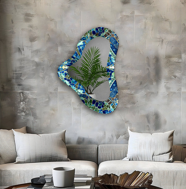 Wall mirrors featuring intricate designs to add depth and light to your living space
