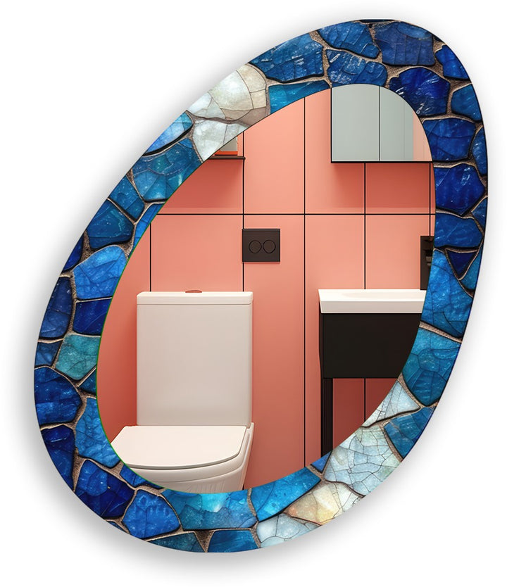 Wall mirrors with sleek frames and reflective surfaces for a modern and minimalistic look
