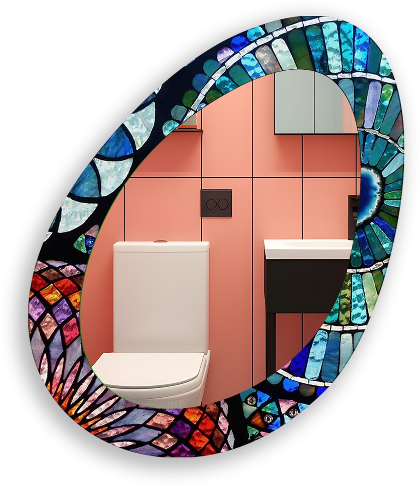 Mirror wall art blending contemporary elegance with artistic flair to enhance your walls
