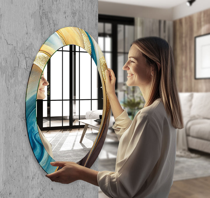 Wall mirrors offering a stylish and versatile addition to modern home decor
