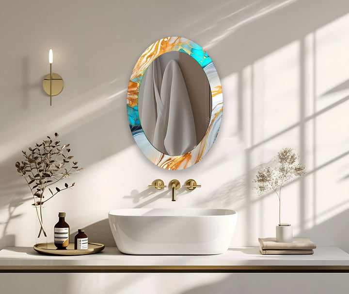 Mirror wall decor with creative frames and reflective details to elevate your home interior
