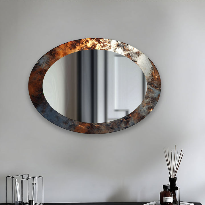Mirrored wall art with stylish and artistic elements for a bold decor statement
