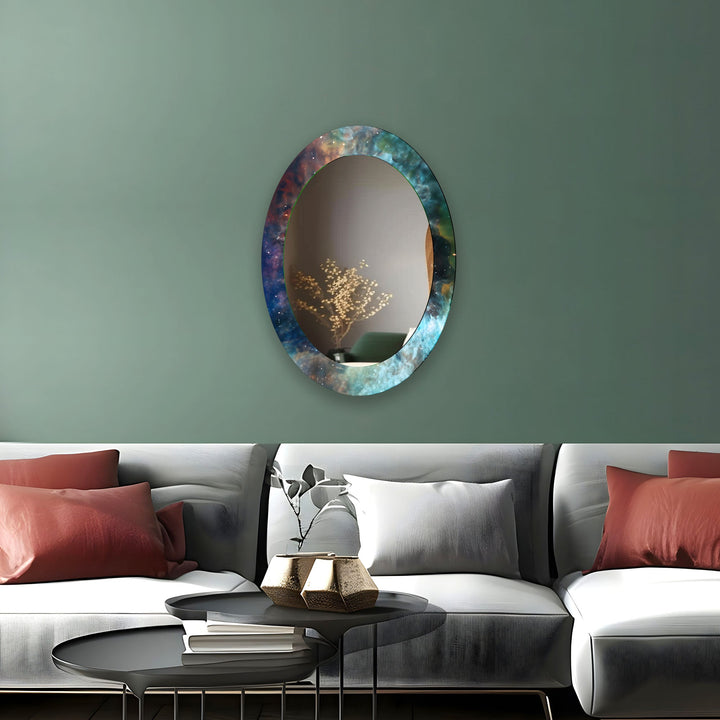 Decorative wall mirror showcasing minimalist elegance for a timeless addition to any room
