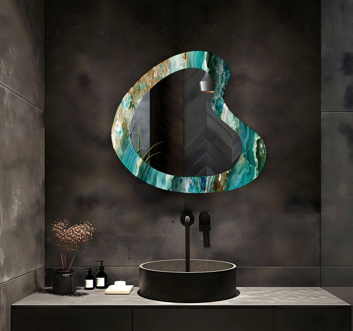 Stylish wall mirrors designed to reflect light and create depth in any room
