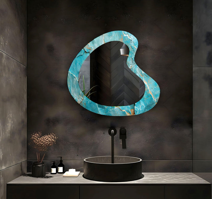 Mirrored wall art showcasing intricate craftsmanship for a unique and stylish addition
