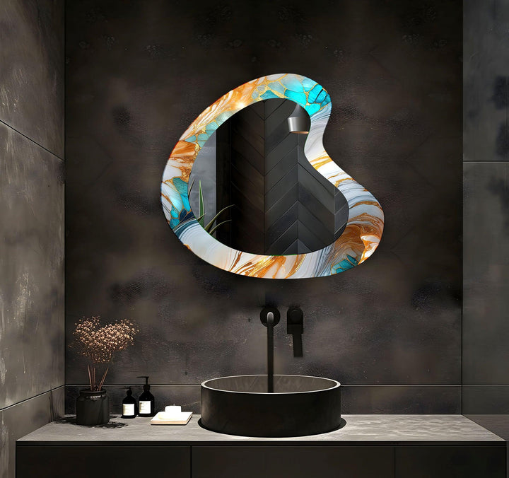 Wall mirrors featuring intricate patterns for a decorative piece that transforms your space
