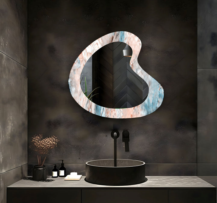 Decorative wall mirror blending timeless charm with contemporary style for versatile decor
