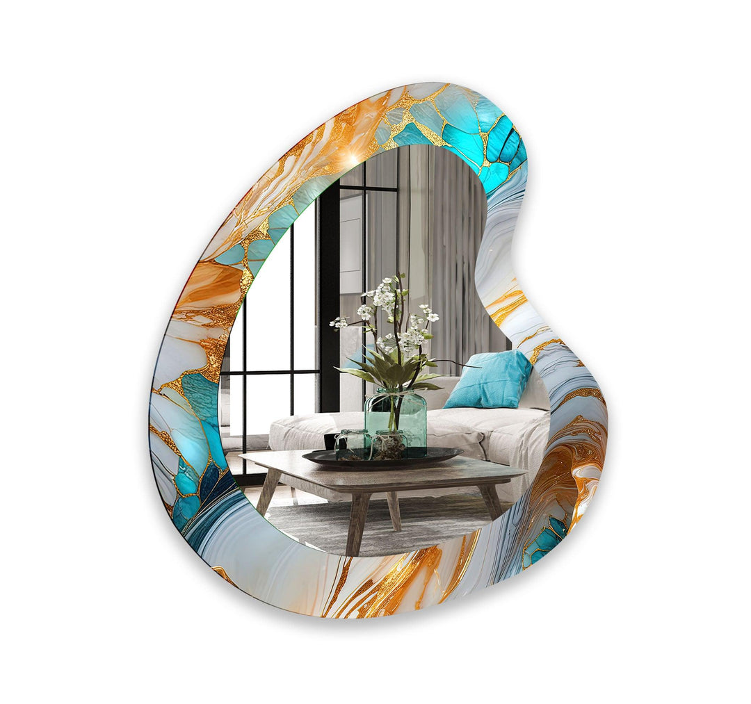 Stylish wall mirrors crafted with clean lines to complement modern interiors
