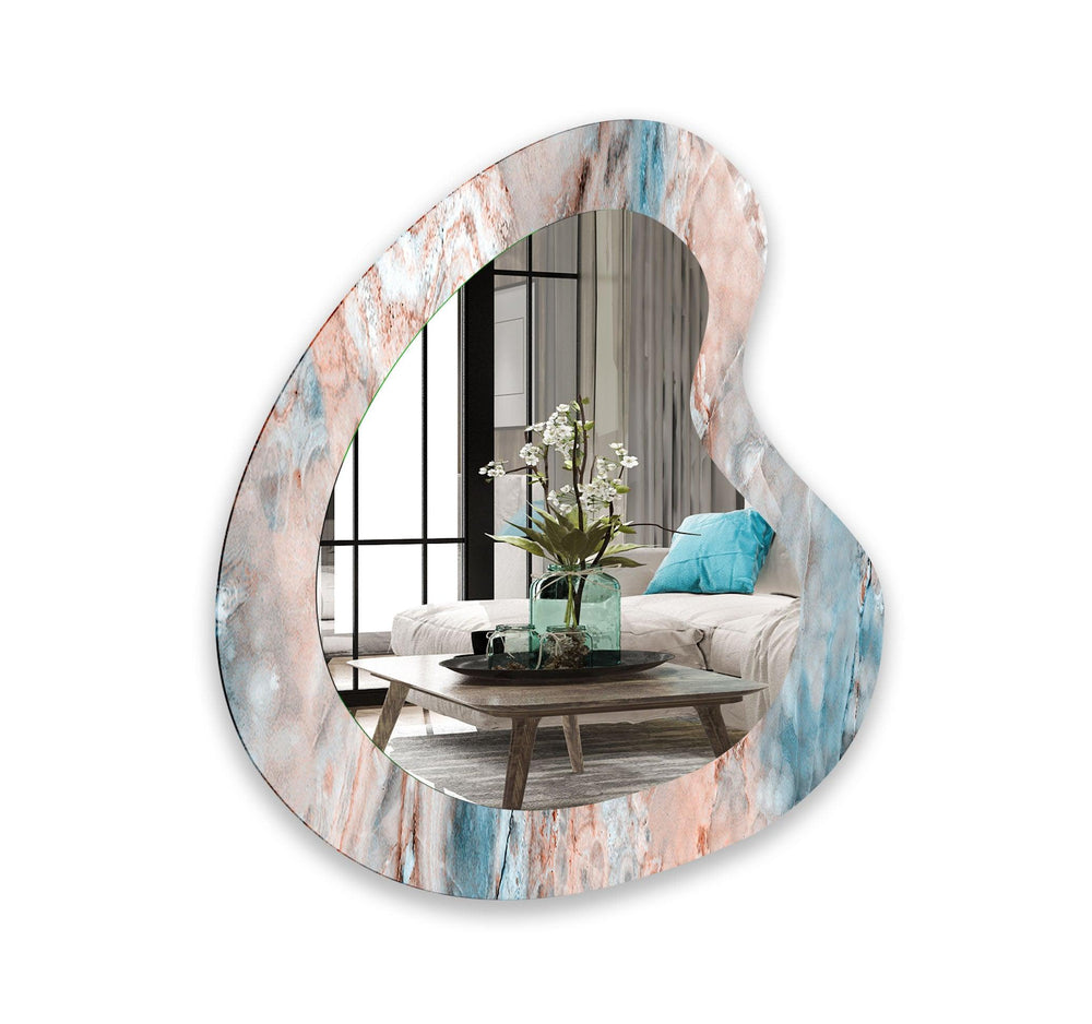 Mirrored wall art showcasing creative shapes and patterns to elevate your wall decor
