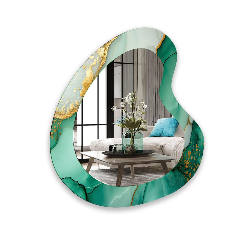 Wall mirrors featuring intricate designs to add depth and light to your living space
