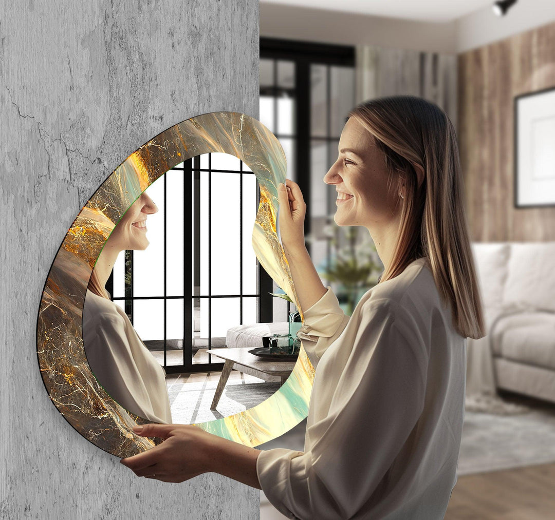 Stylish wall mirrors designed with modern aesthetics to complement any decor theme

