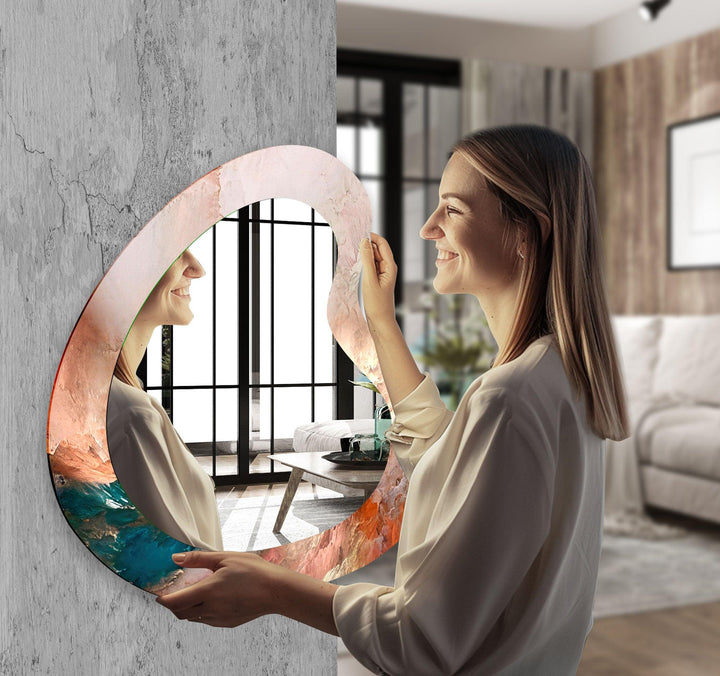 Stylish wall mirrors crafted with clean lines to complement modern interiors
