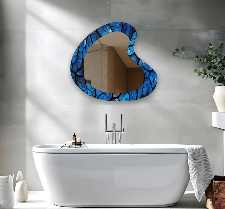Wall mirrors featuring intricate designs to add depth and light to your living space
