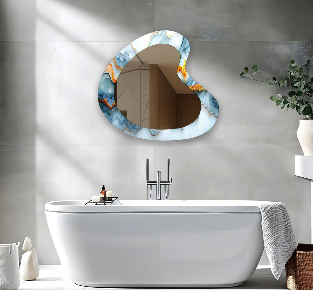 Wall mirrors featuring sleek lines and creative frames to bring modern charm to your decor
