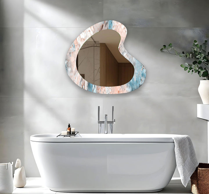 Stylish wall mirrors crafted with clean lines to complement modern interiors
