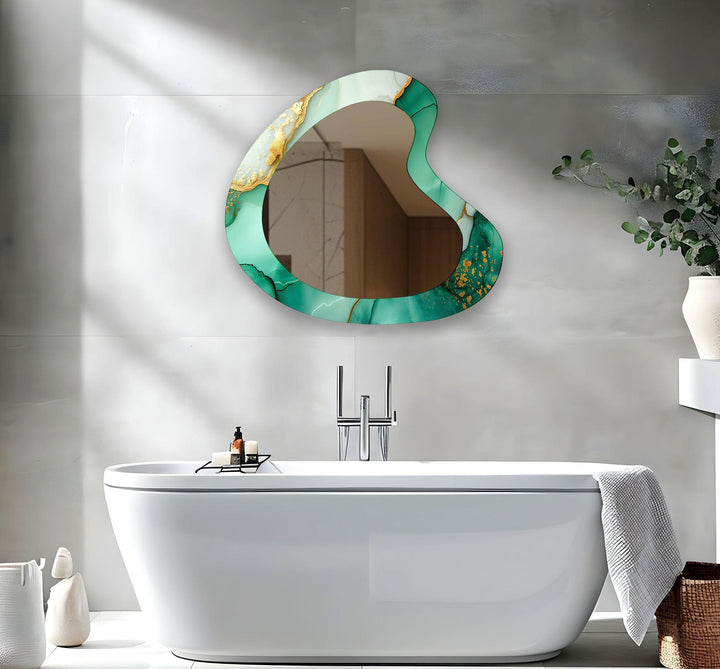 Decorative wall mirror showcasing minimalist elegance for a timeless addition to any room
