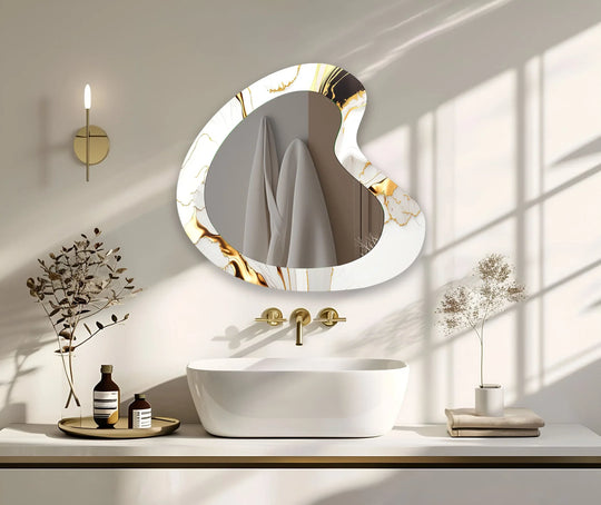 Stylish wall mirrors with bold and sleek frames to elevate the decor of any room
