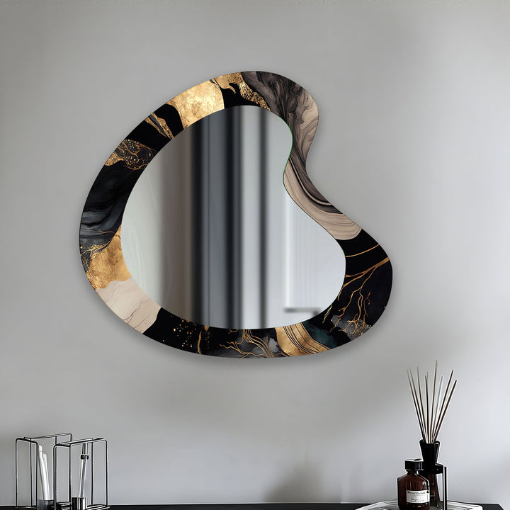 Stylish wall mirrors with bold and sleek frames to elevate the decor of any room
