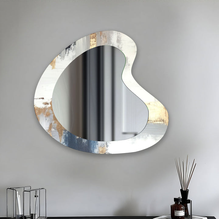 Stylish wall mirrors with bold and sleek frames to elevate the decor of any room
