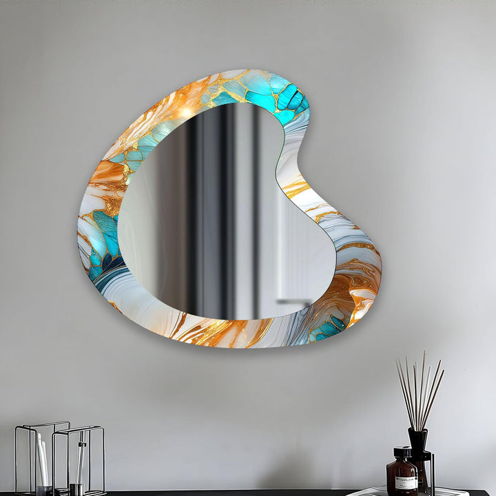Stylish wall mirrors designed with sleek frames to elevate the aesthetic of any room
