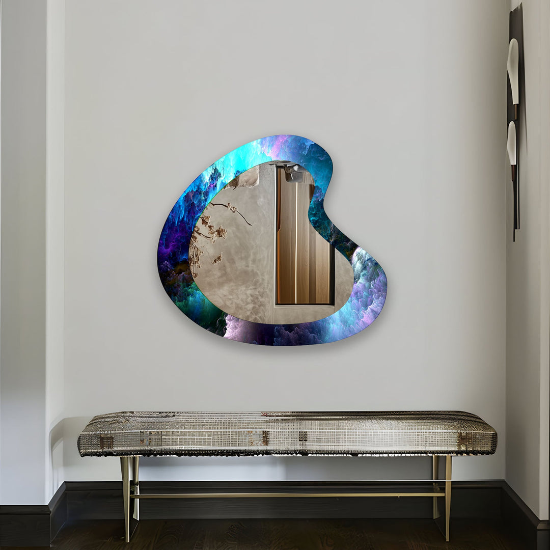 Stylish wall mirrors featuring sleek and modern frames for a sophisticated look
