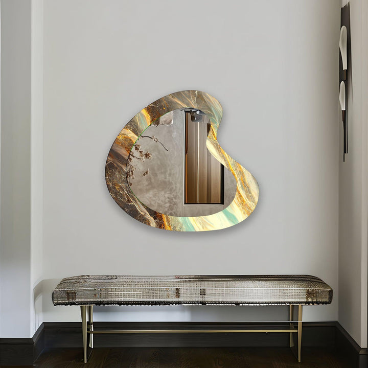 Mirror wall decor with creative frames and reflective details to elevate your home interior
