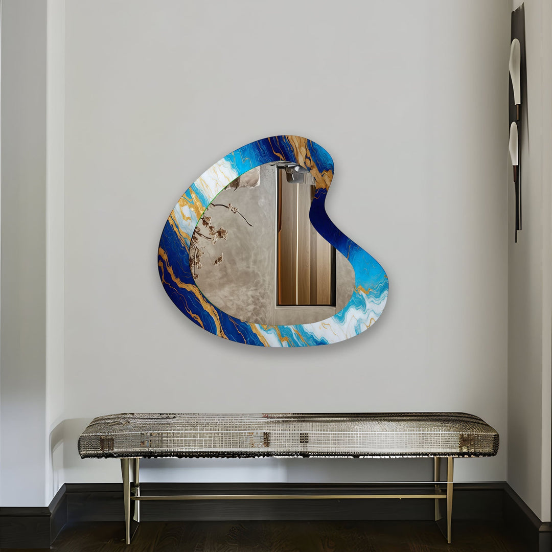 Mirror wall art showcasing intricate designs that enhance the sophistication of your walls
