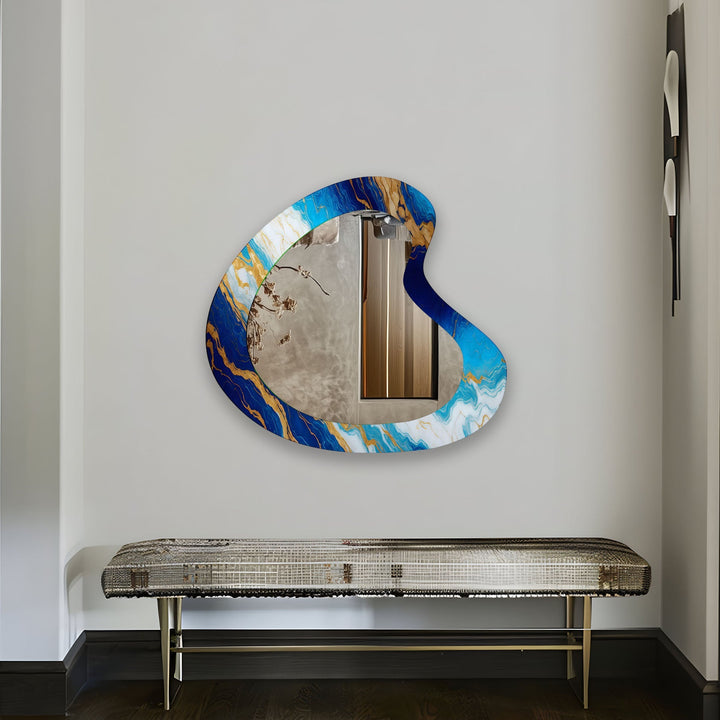 Mirror wall art showcasing intricate designs that enhance the sophistication of your walls
