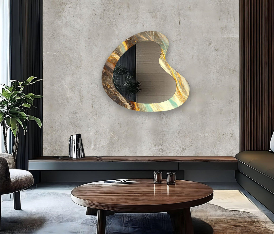 Wall mirrors featuring sleek lines and creative frames to bring modern charm to your decor

