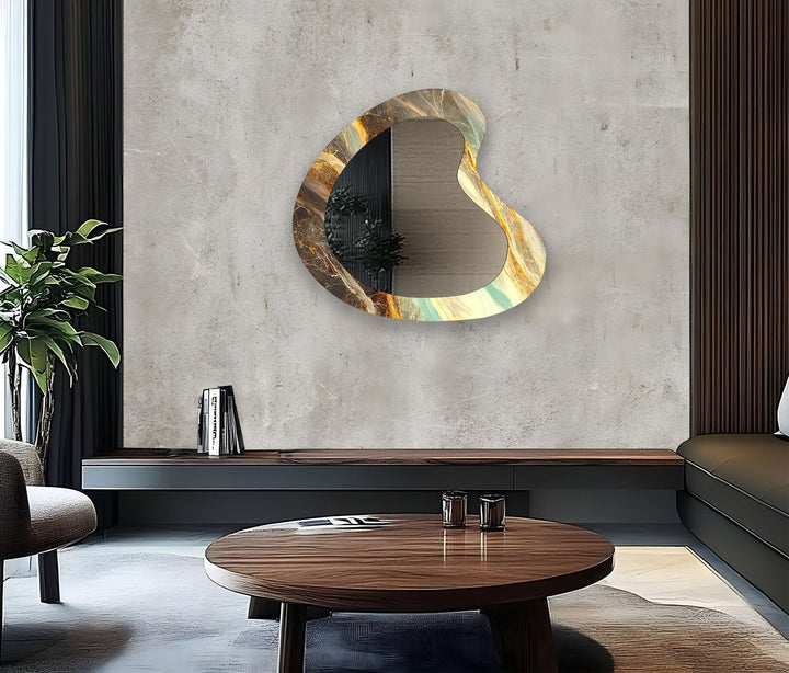 Wall mirrors featuring sleek lines and creative frames to bring modern charm to your decor
