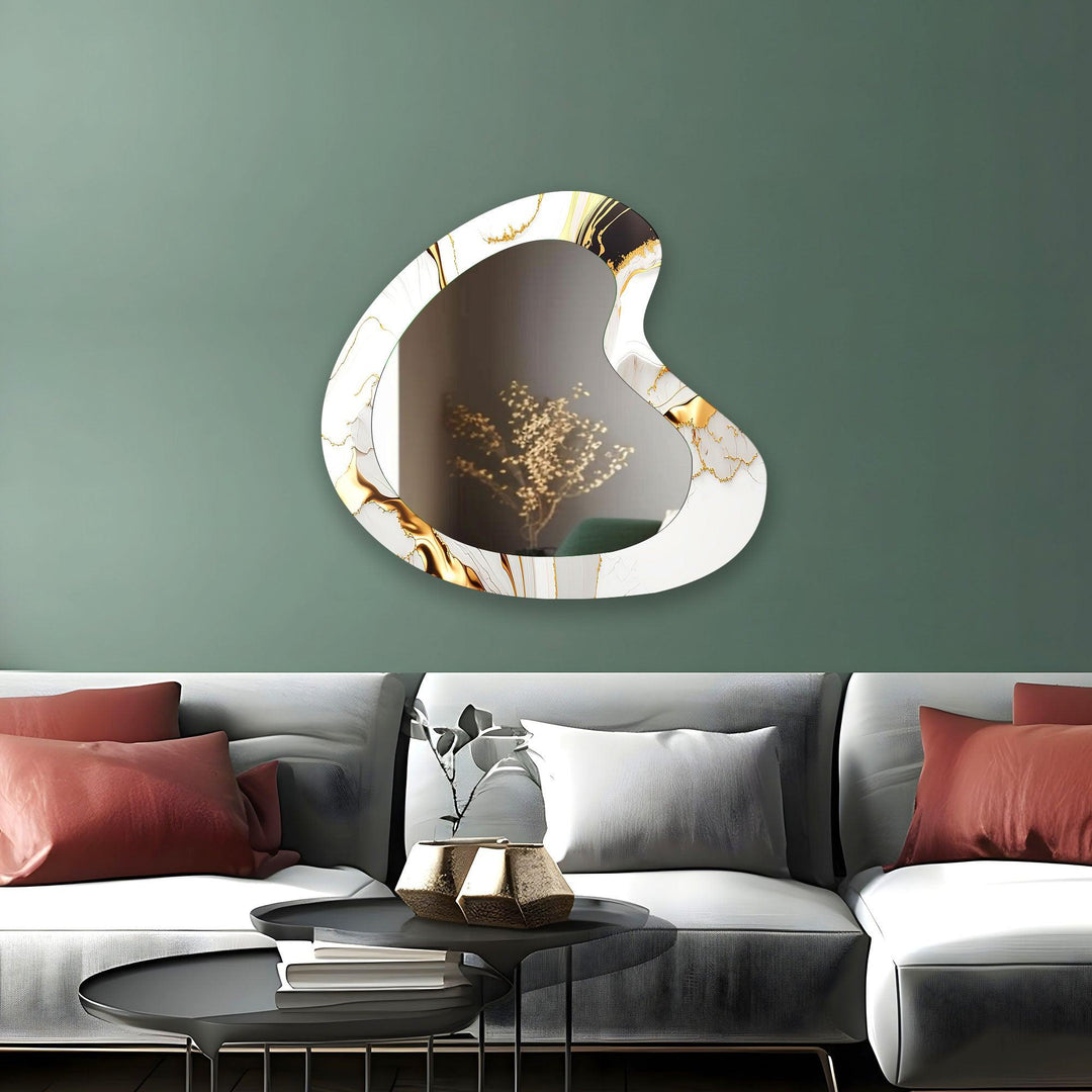 Wall mirrors featuring sleek lines and creative frames to bring modern charm to your decor

