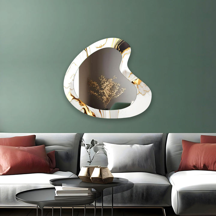 Wall mirrors featuring sleek lines and creative frames to bring modern charm to your decor
