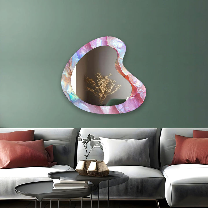 Stylish wall mirrors designed with modern aesthetics to complement any decor theme
