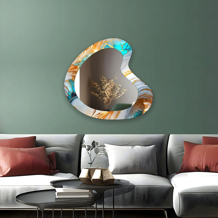Wall mirrors offering a stylish and versatile addition to modern home decor
