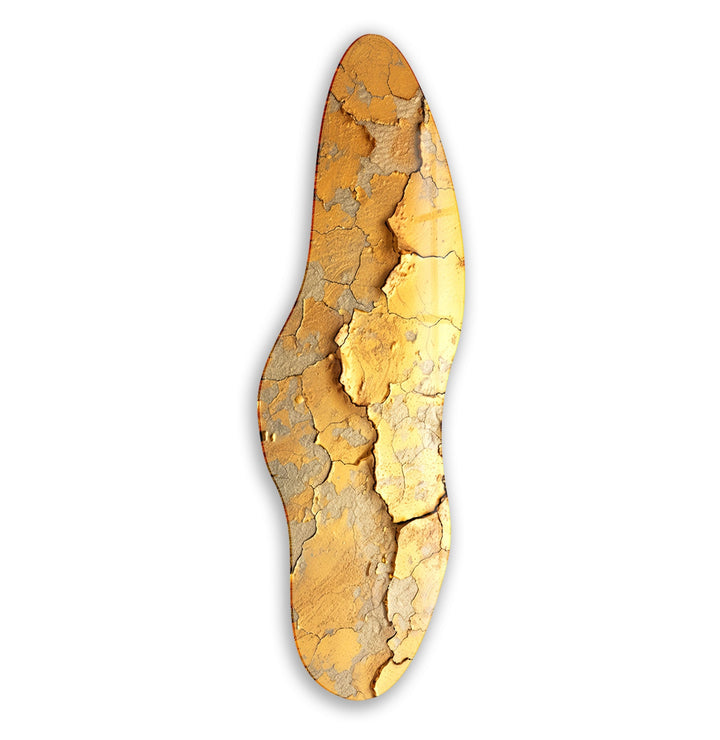Irregular Asymmetrical Cracked Glass Wall Art large glass photo prints, glass wall photos
