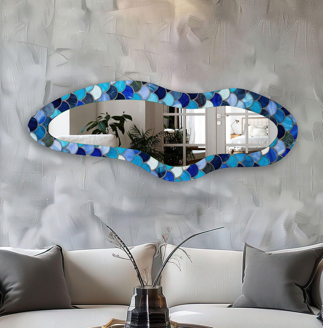 Stylish wall mirrors crafted with clean lines to complement modern interiors
