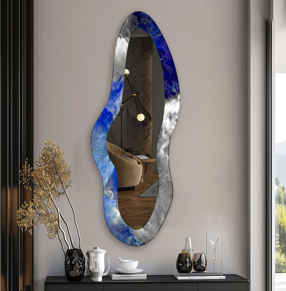 Wall mirrors featuring intricate patterns for a decorative piece that transforms your space
