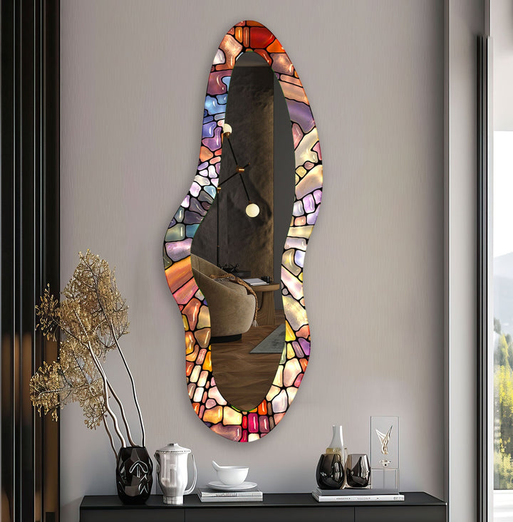 Stylish wall mirrors featuring sleek and modern frames for a sophisticated look
